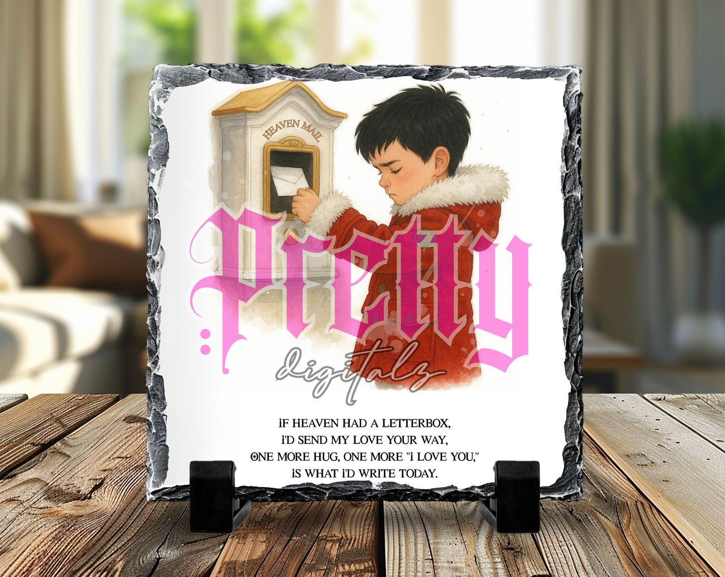 Letters to Heaven PNG Set | 16 Watercolour Angels, Boys & Girls | Memorial Print Clipart | Child Letter to Heaven | Digital Download