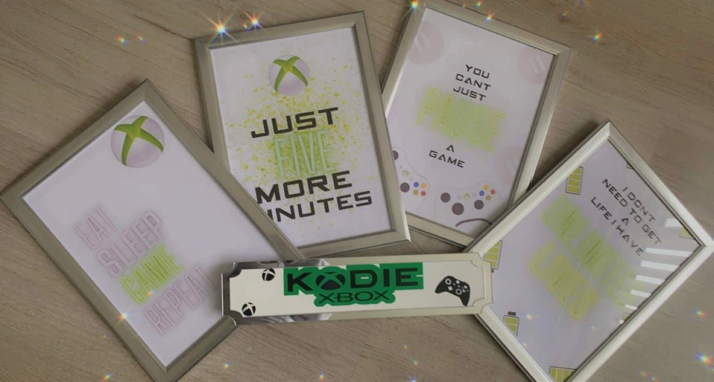 Physical prints x box set of four