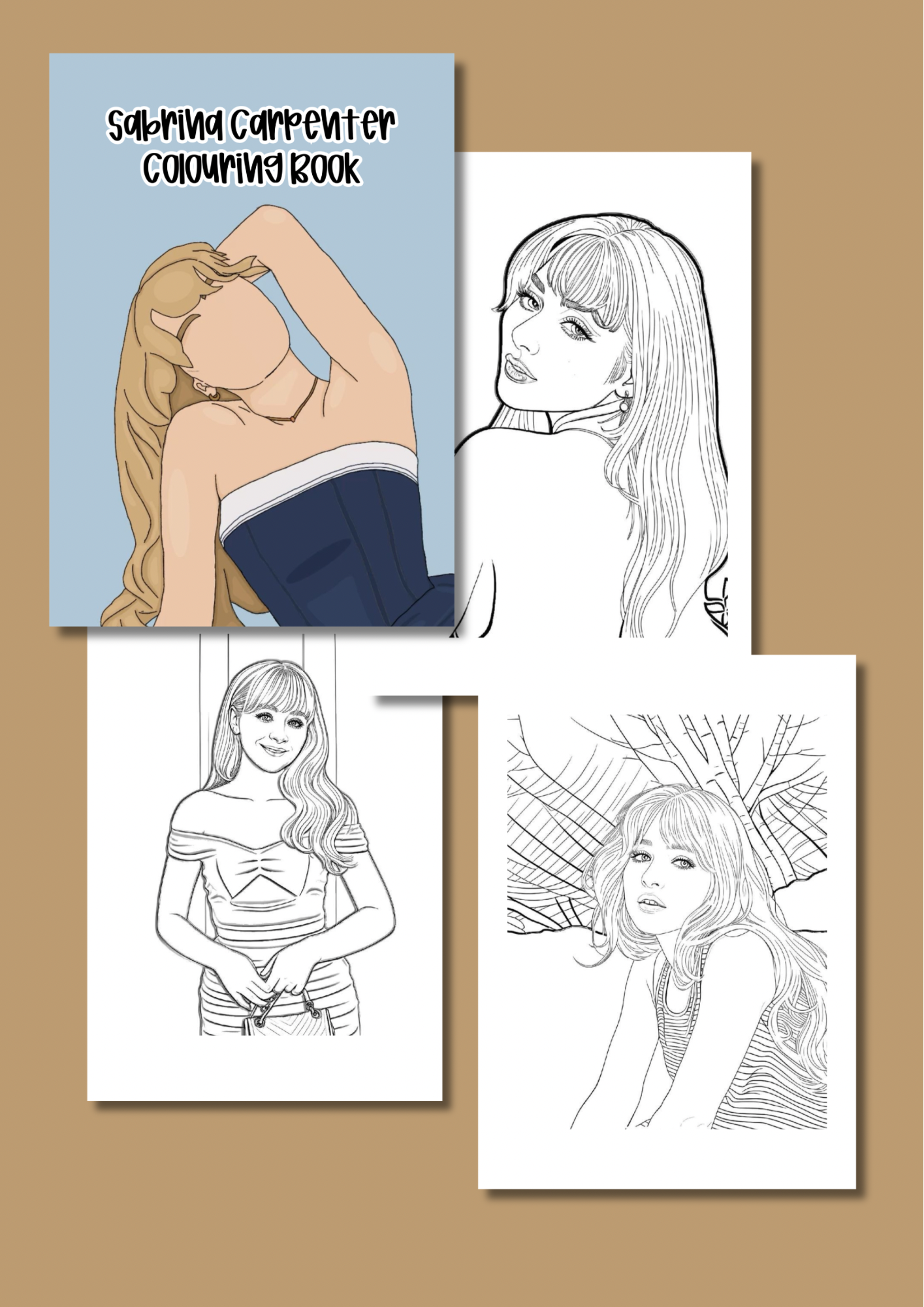 Sabrina c colouring book