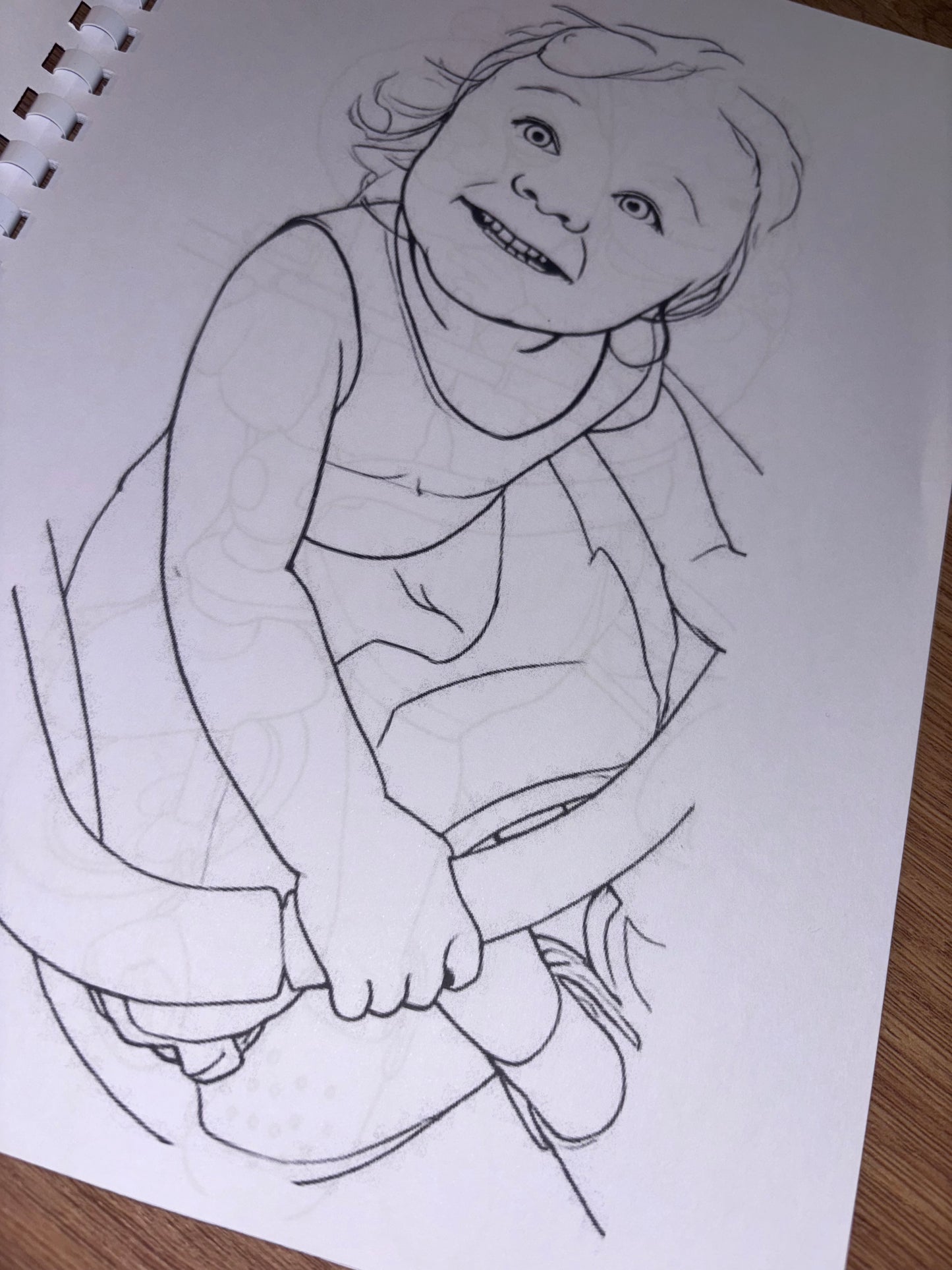 Colour my memories - colouring book personalised please leave email so I can email for photos