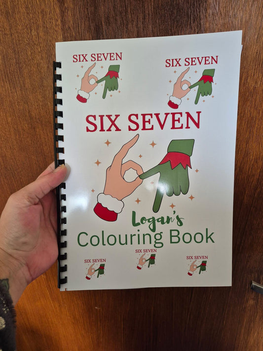 67 physical colouring book