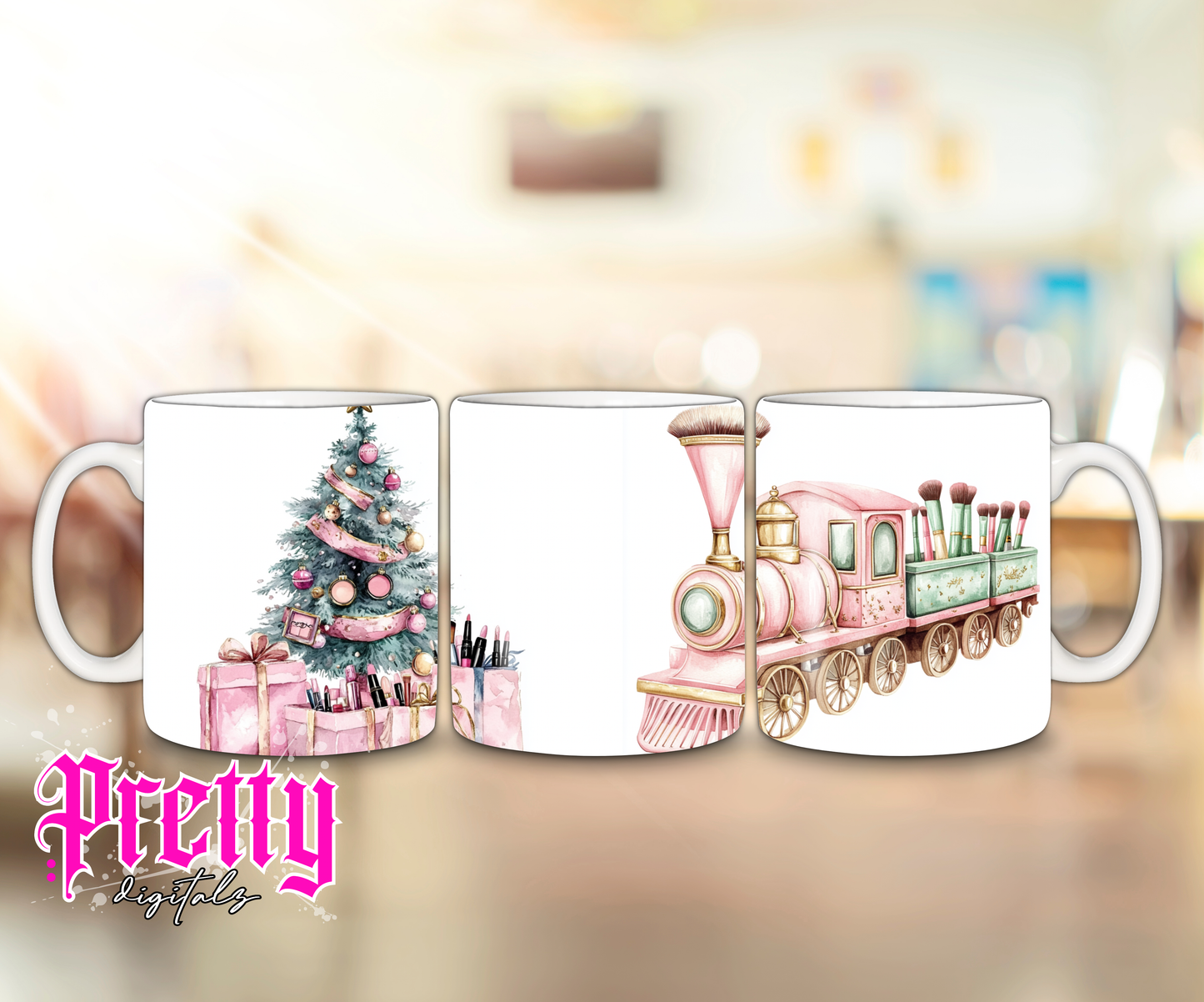 Make up bundle mug wraps 11oz digital download