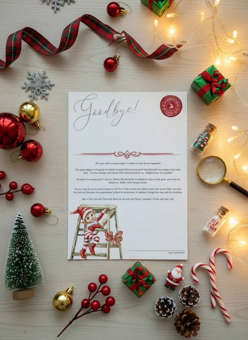 Elf arrival kit letters x2