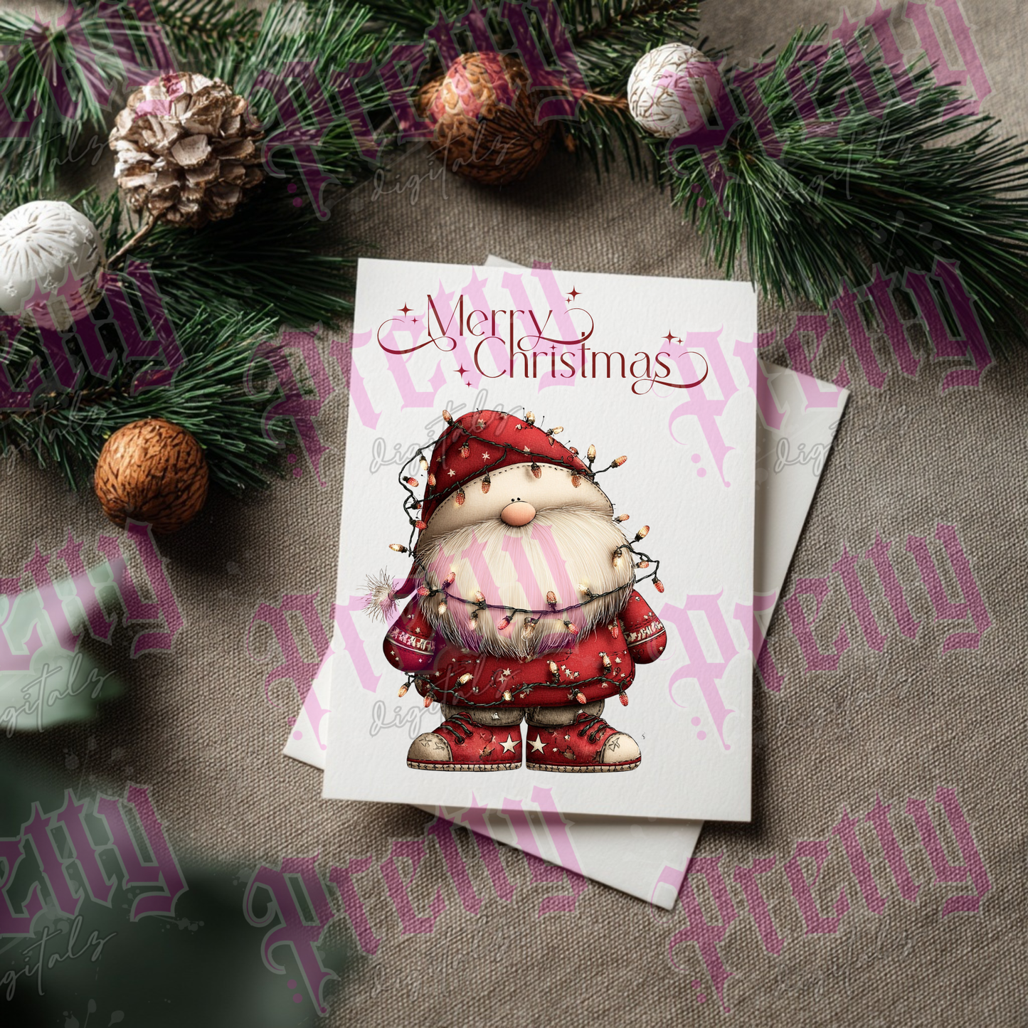 Christmas gnome cuties 7pngs