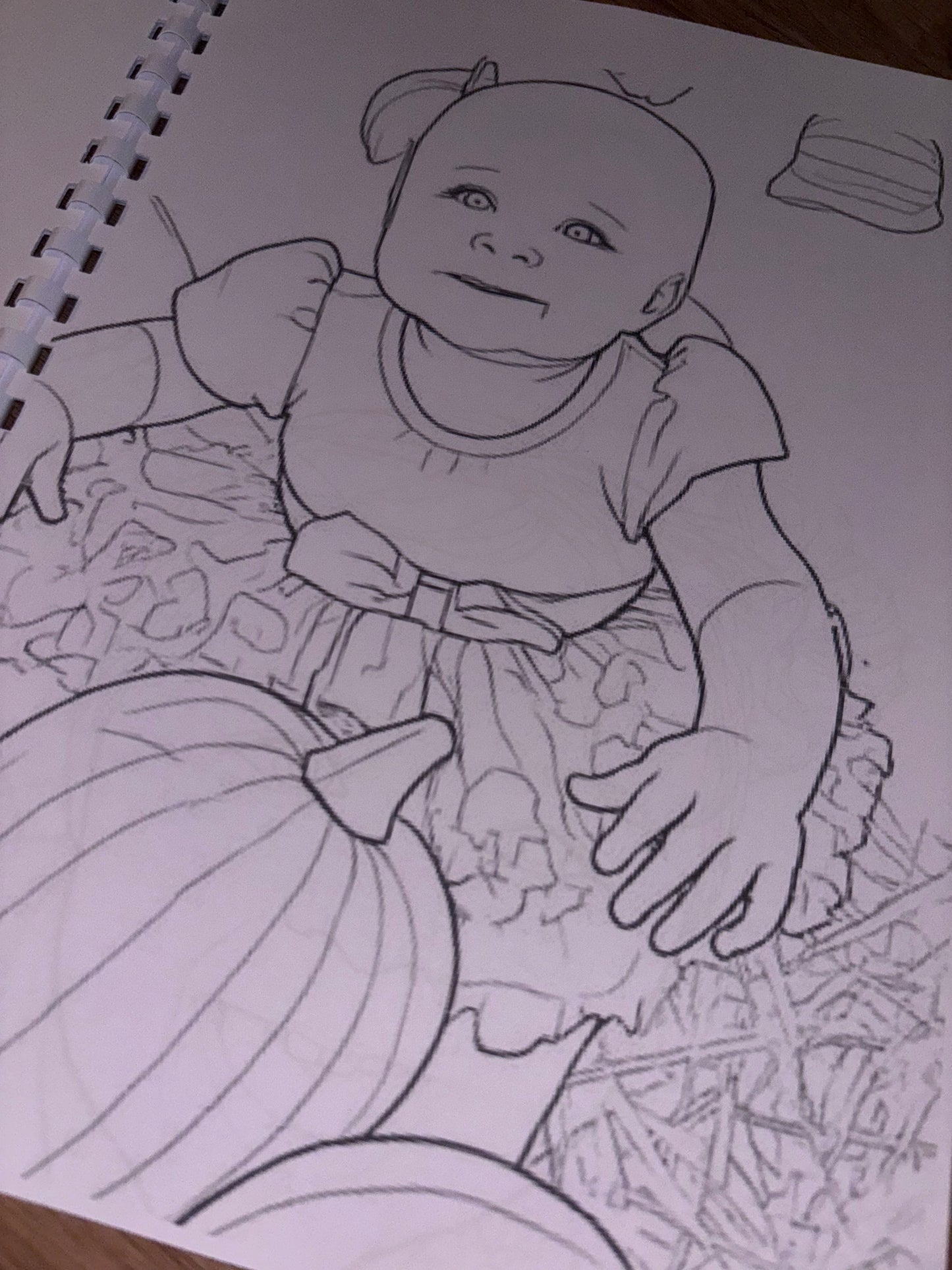 Colour my memories - colouring book personalised please leave email so I can email for photos