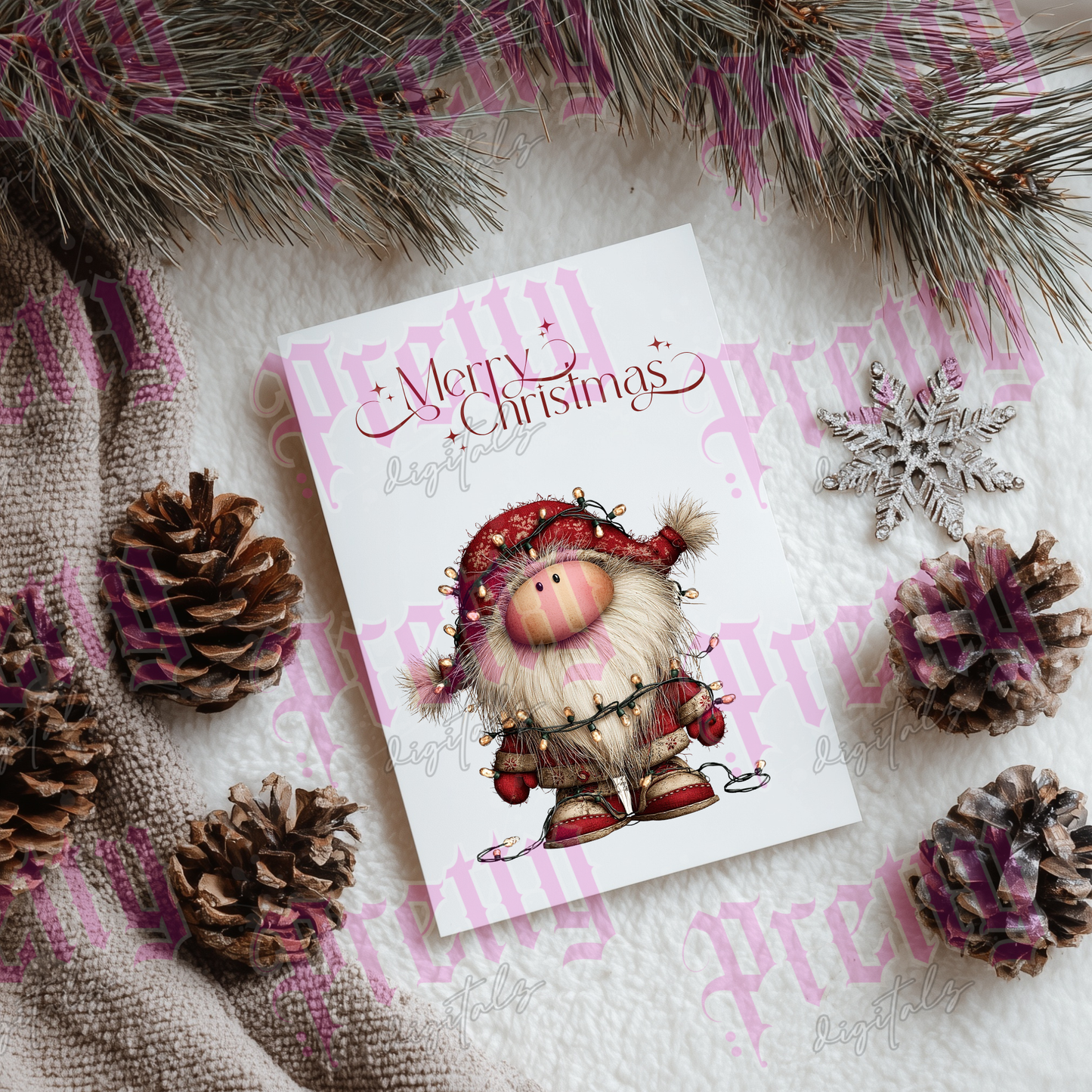 Christmas gnome cuties 7pngs