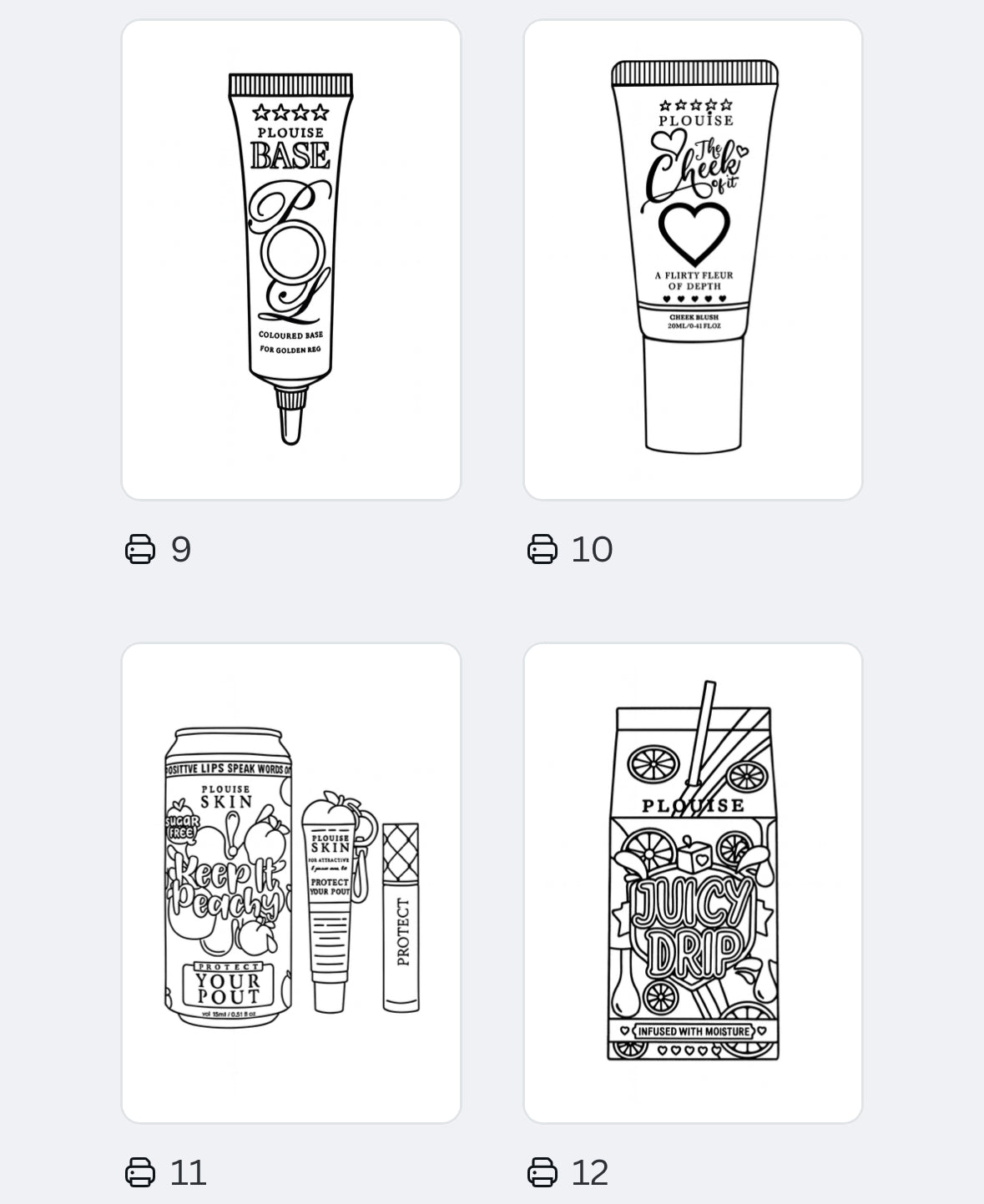 Brand new p Louise 21 page colouring book pdf file