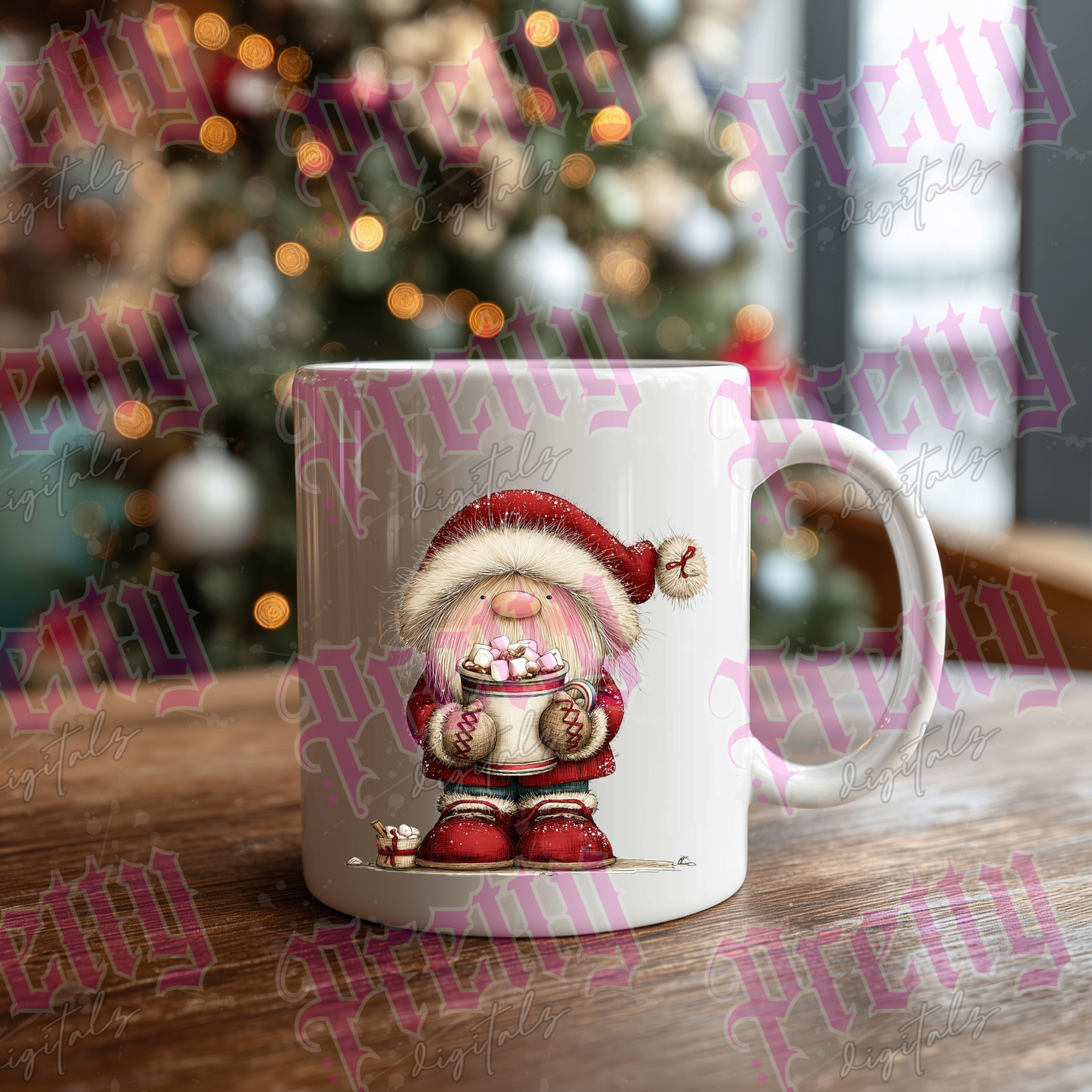 Christmas gnome cuties 7pngs