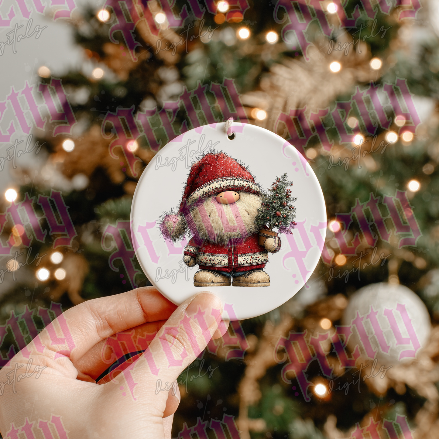 Christmas gnome cuties 7pngs