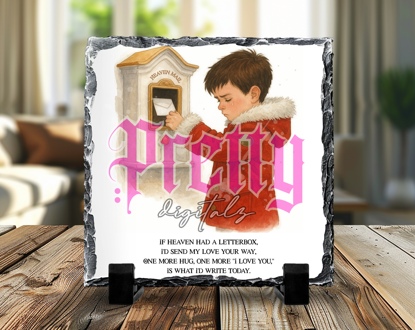 Letters to Heaven PNG Set | 16 Watercolour Angels, Boys & Girls | Memorial Print Clipart | Child Letter to Heaven | Digital Download