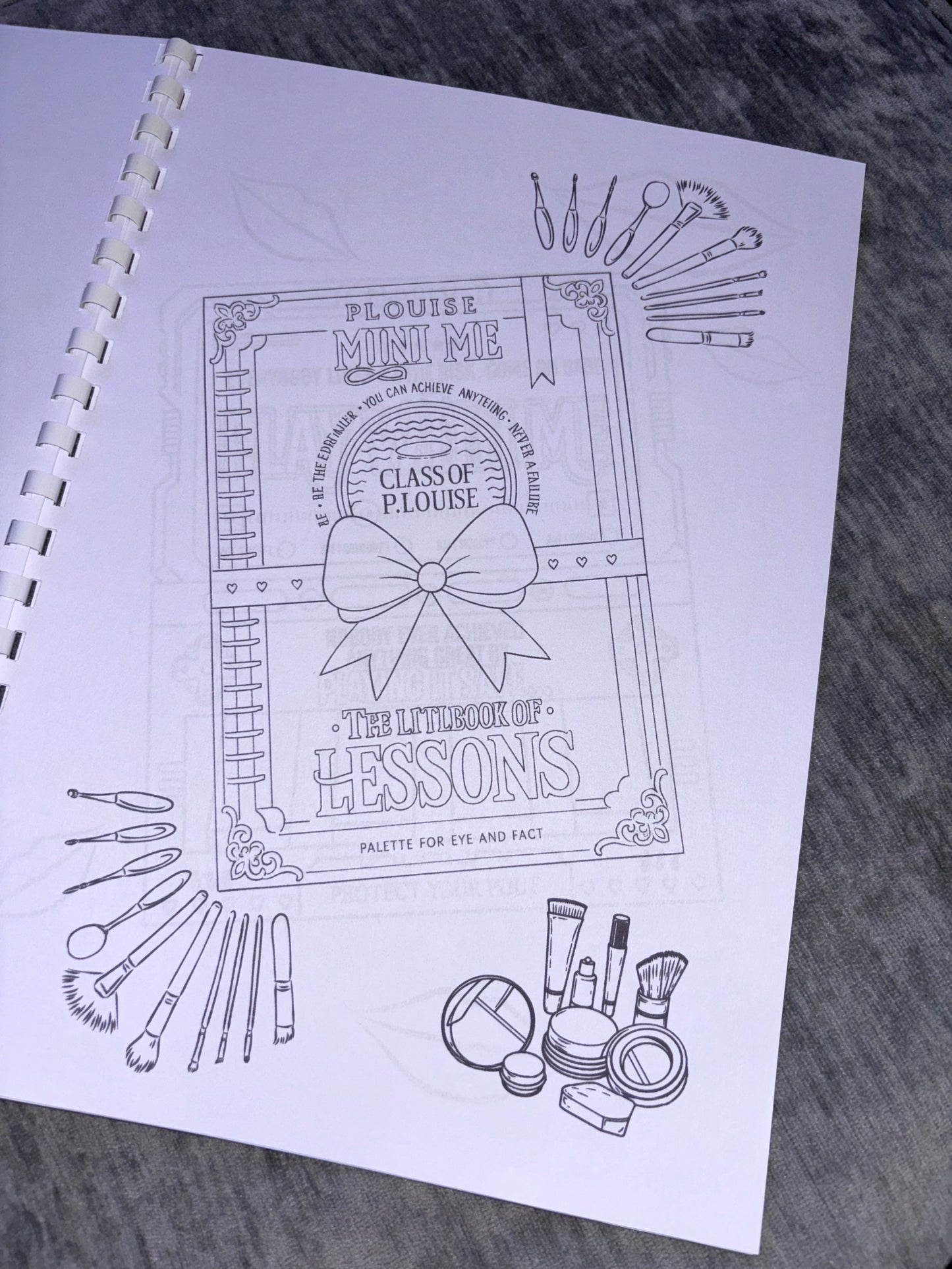 P Louise colouring book