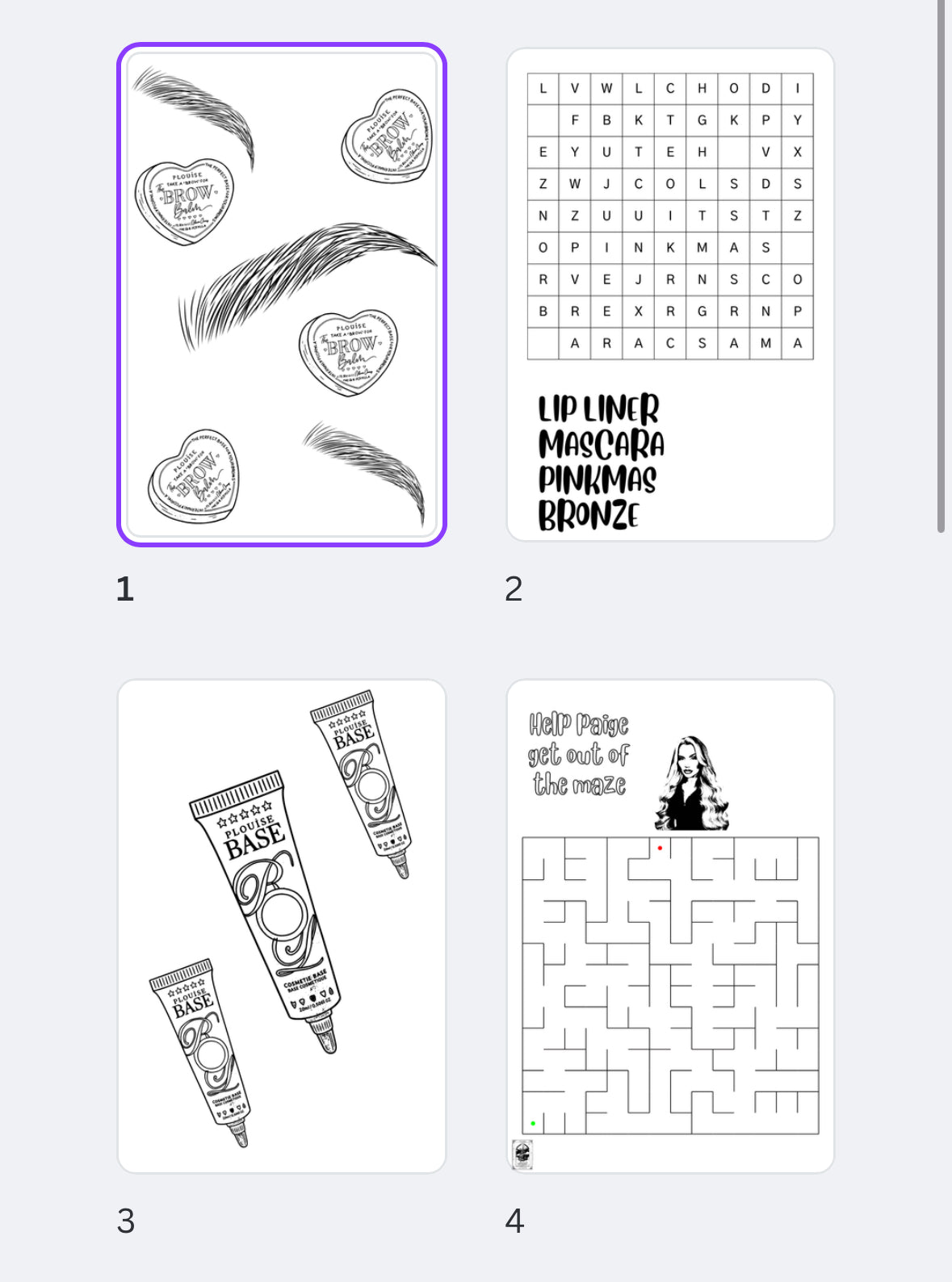 15 page p Lou thermals labels