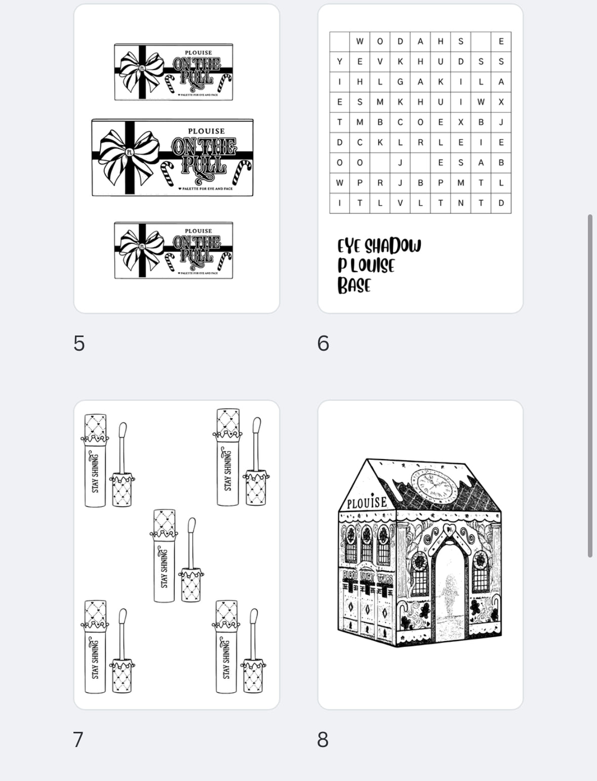 15 page p Lou thermals labels