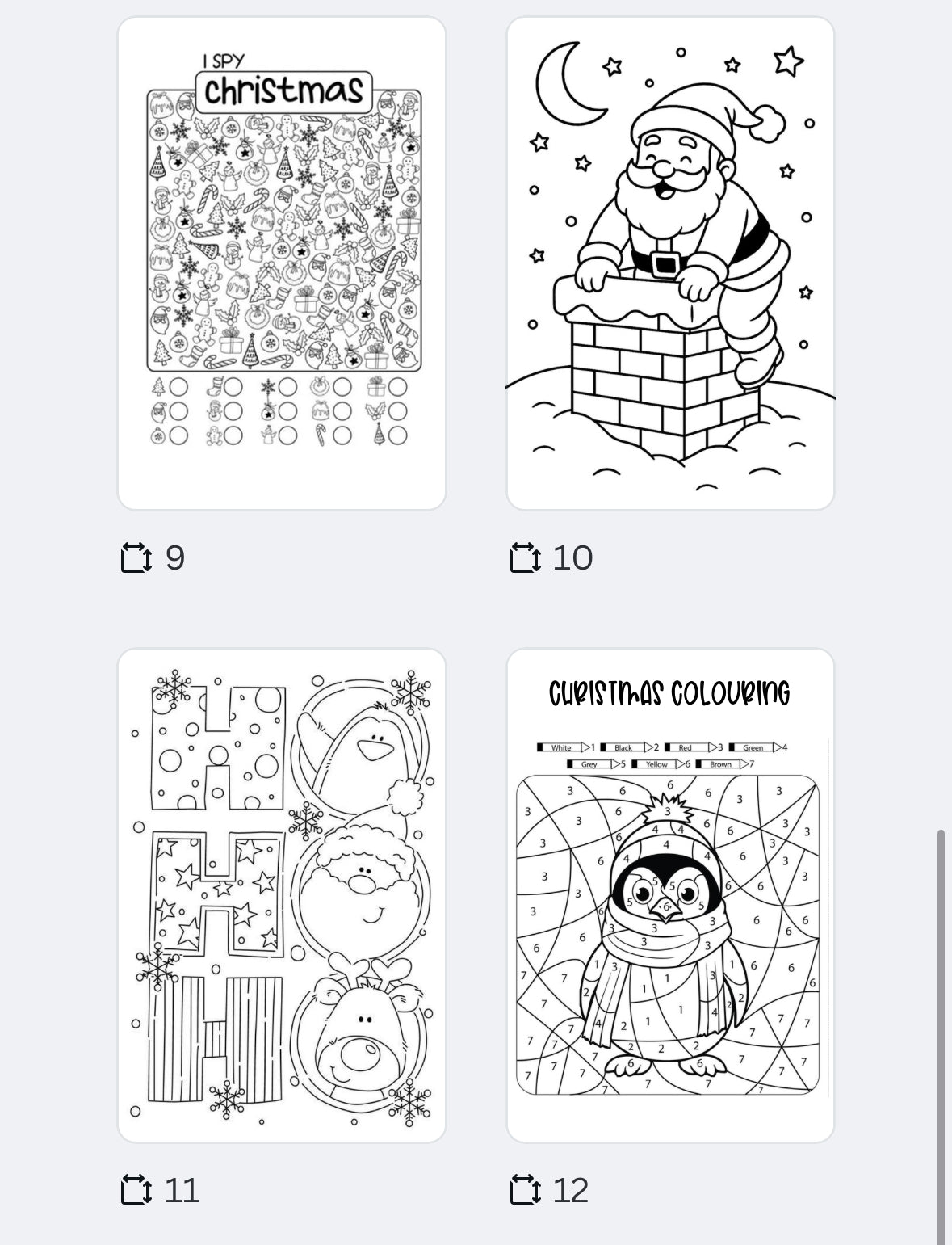 Christmas Christmas thermal pack