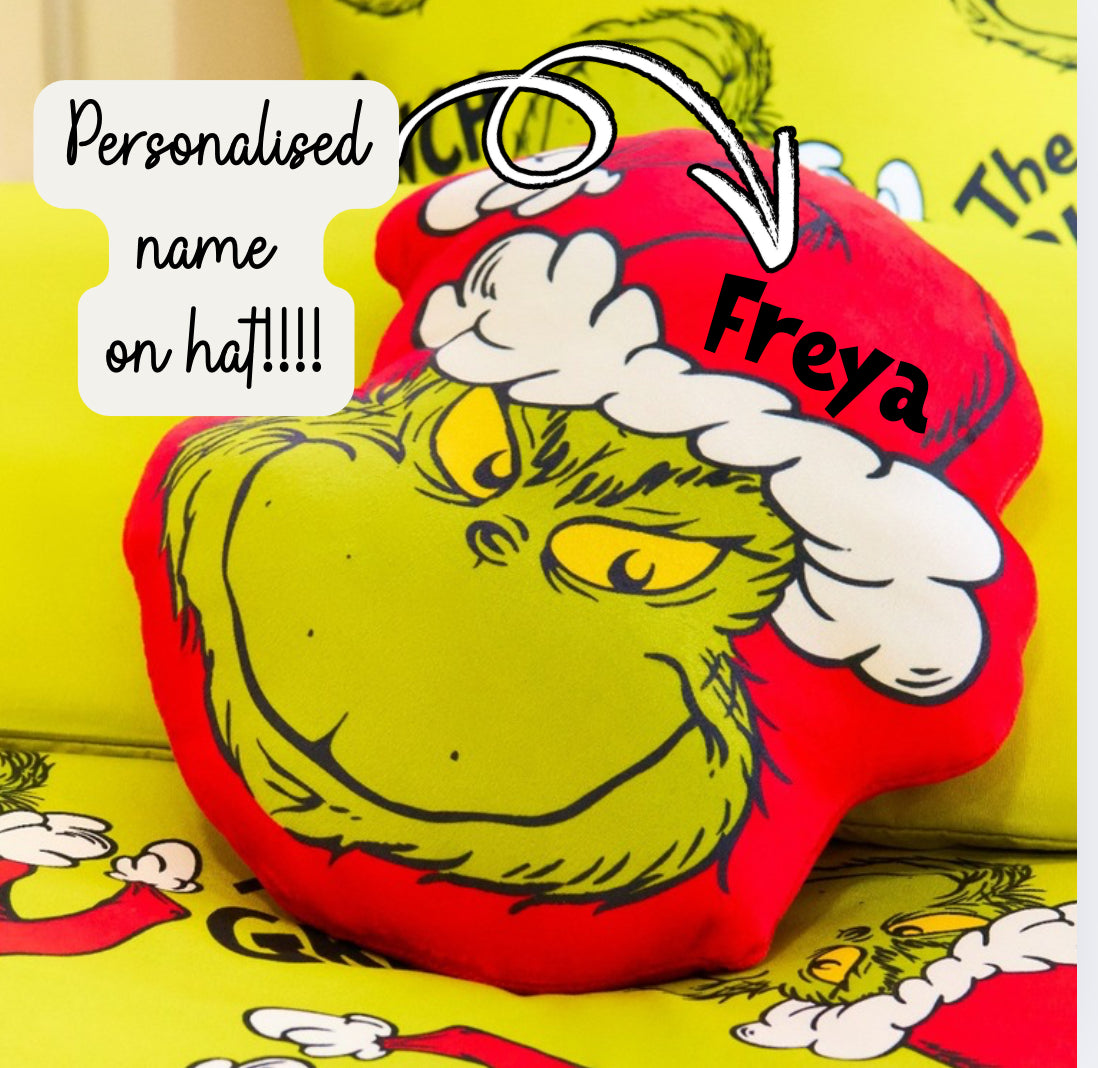 Personalised mr g cushion