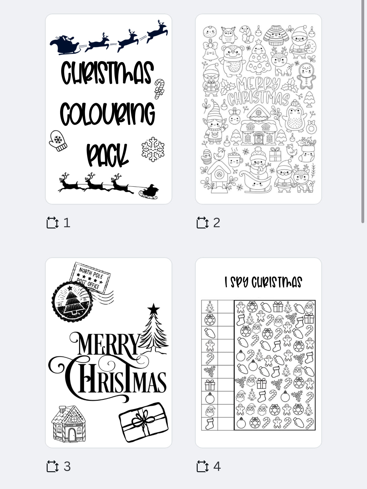 Christmas Christmas thermal pack