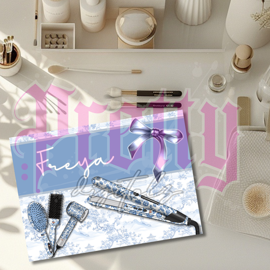 Hot Tools Chopping Board Bundle | 4 PNG Hair PLUS THREE Bonus Files Straightener Mat Designs | Glass Board Sublimation Bundle | Salon Accessories Digital Download