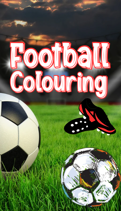 Ultimate Football Legends Colouring Book – 25 Page Digital Download (PDF)