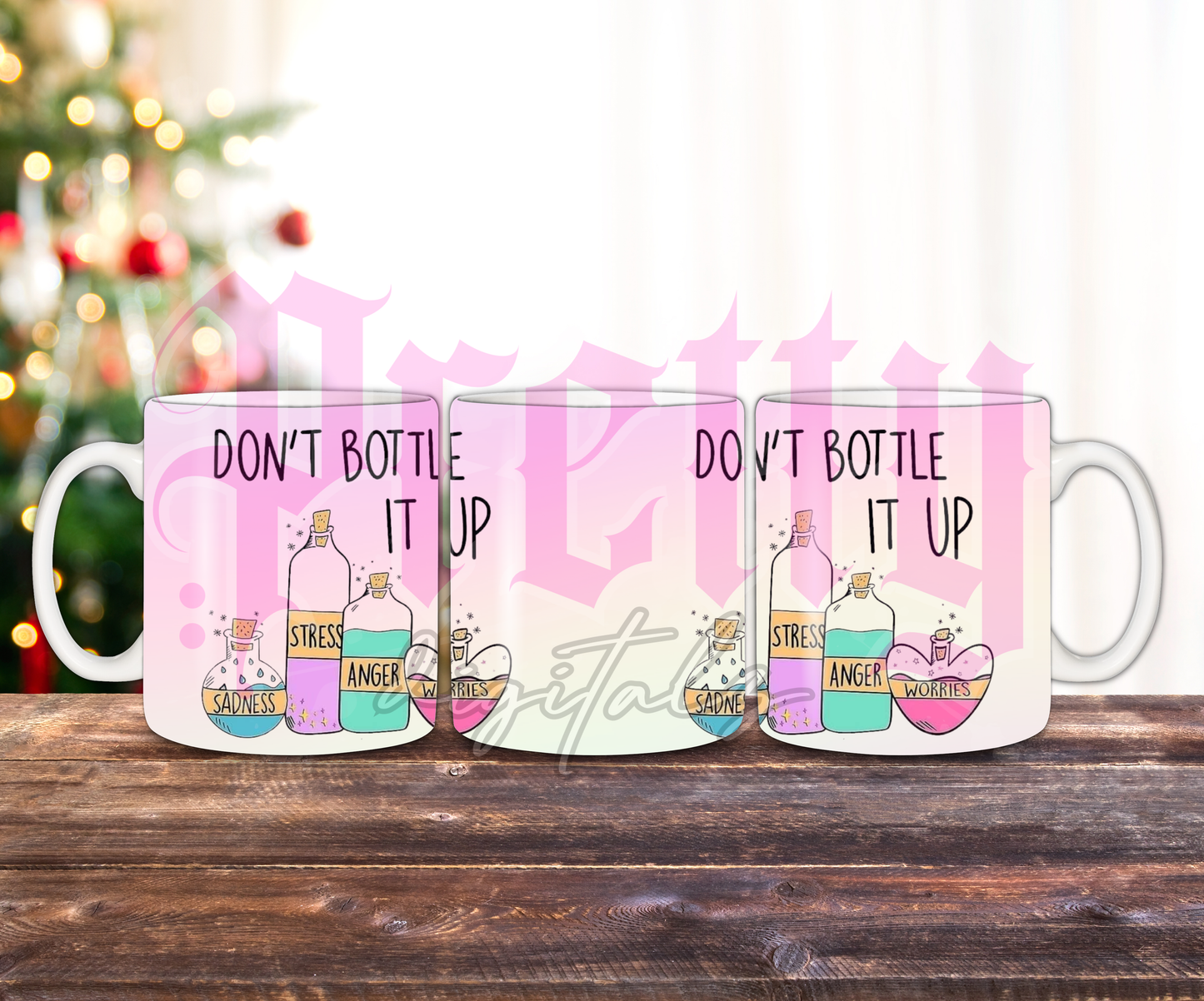 Don’t bottle it up mug wrap digital