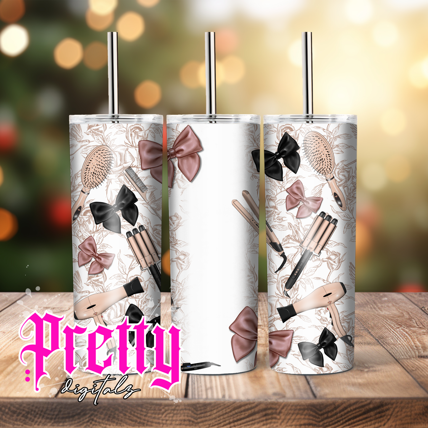 Set of 6 -matching mug & tumbler designs