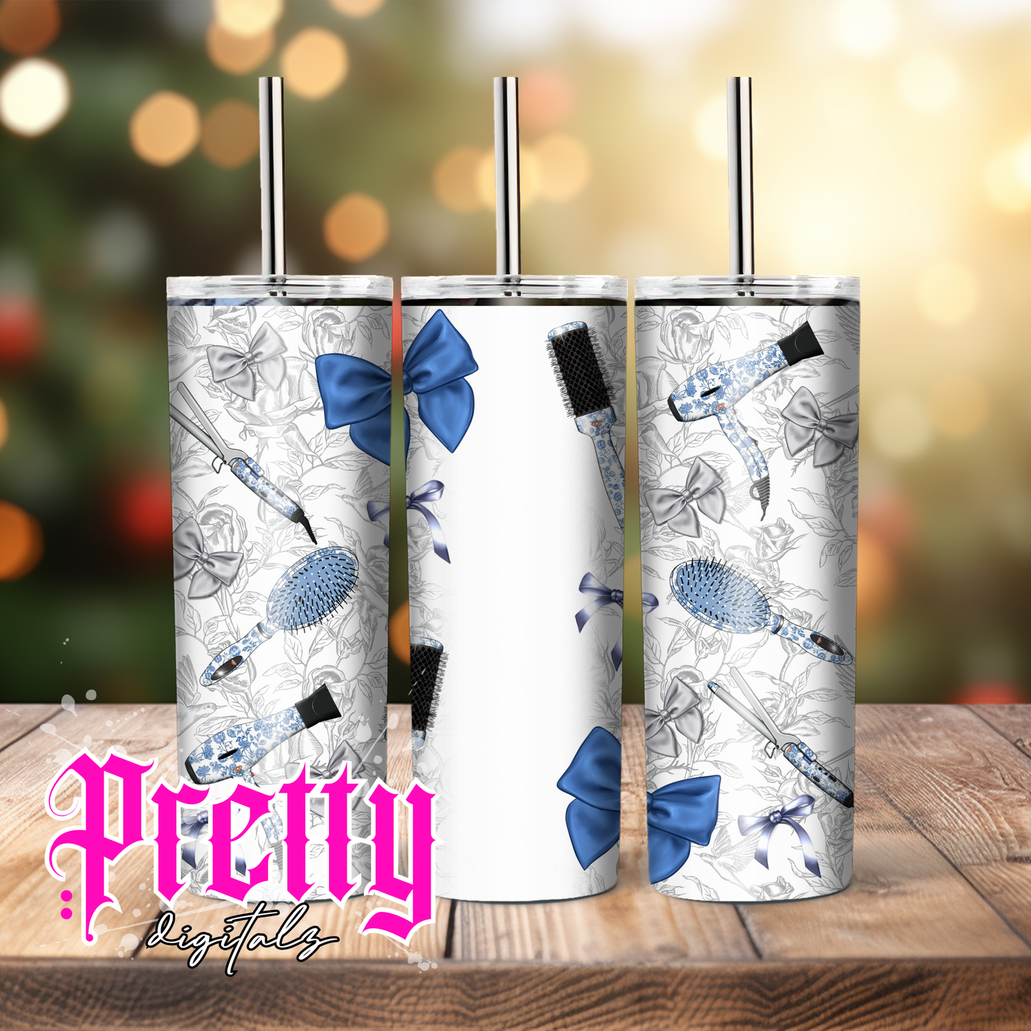 Set of 6 -matching mug & tumbler designs