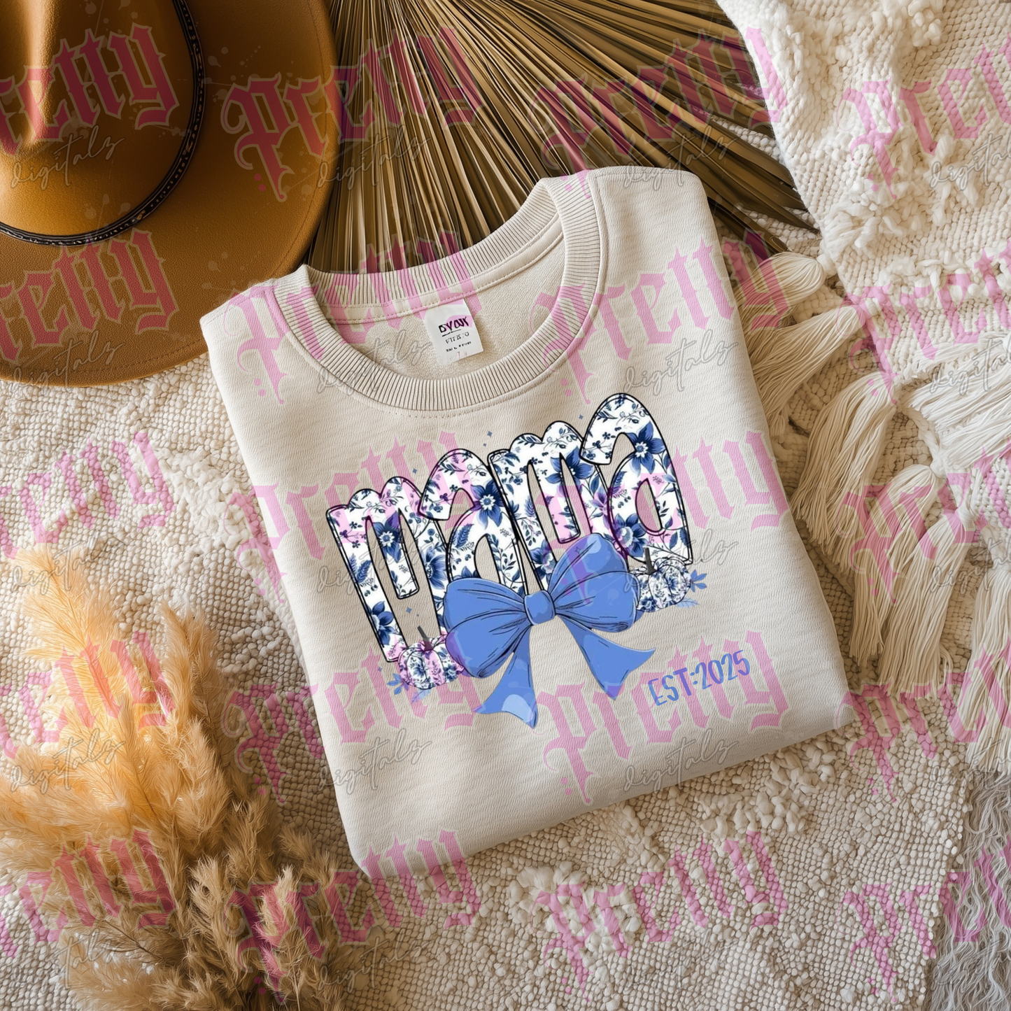 Mama EST: 2025 set of four png