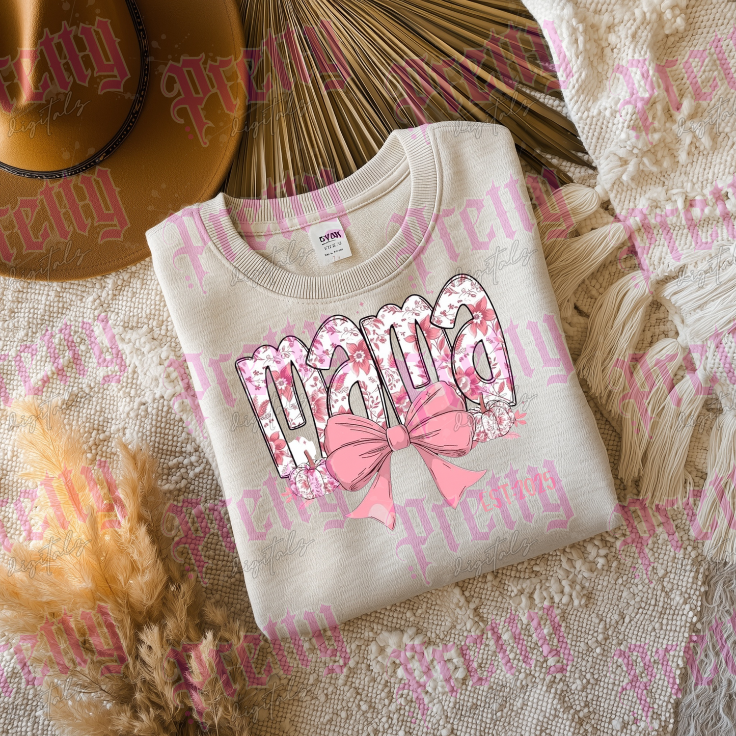 Mama EST: 2025 set of four png