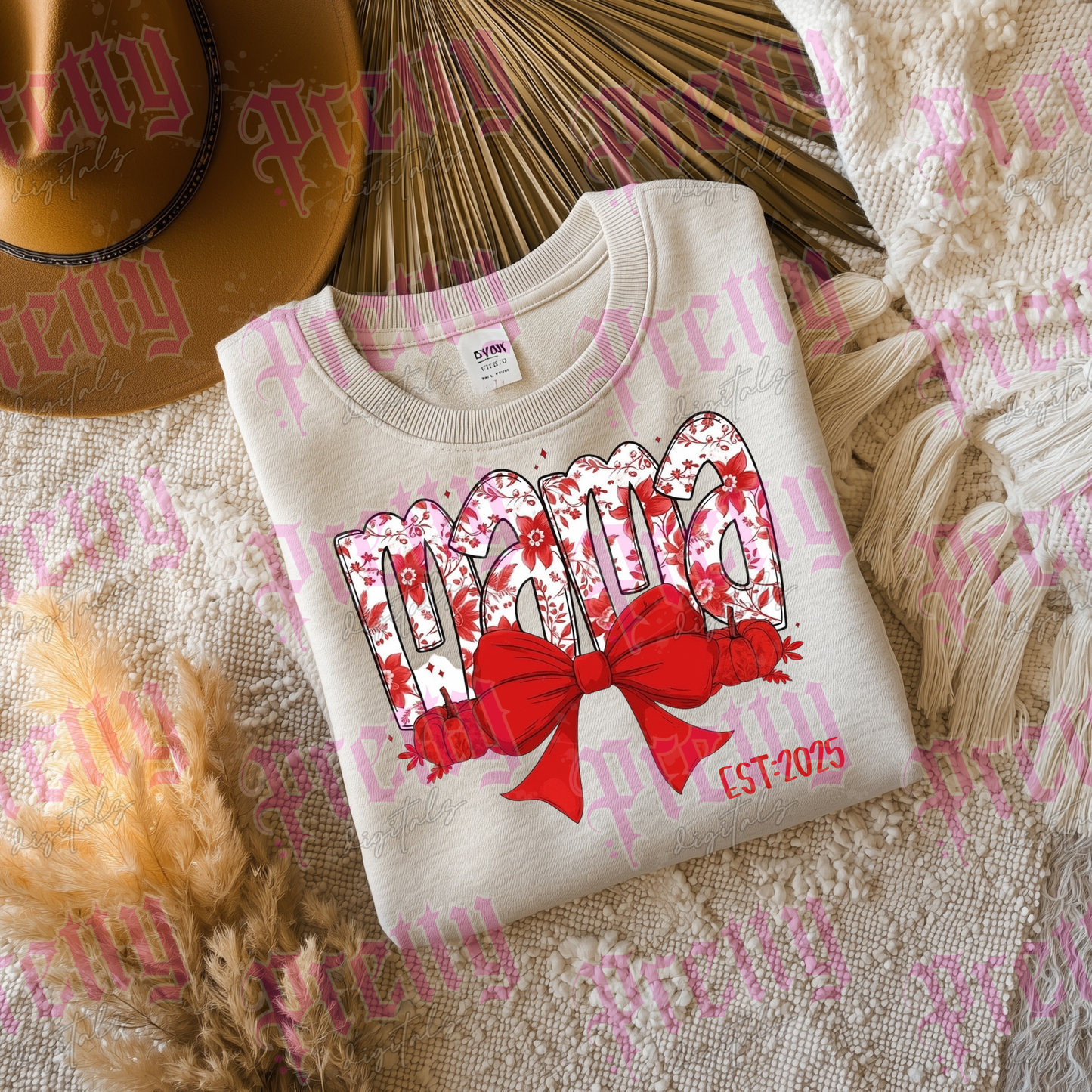 Mama EST: 2025 set of four png