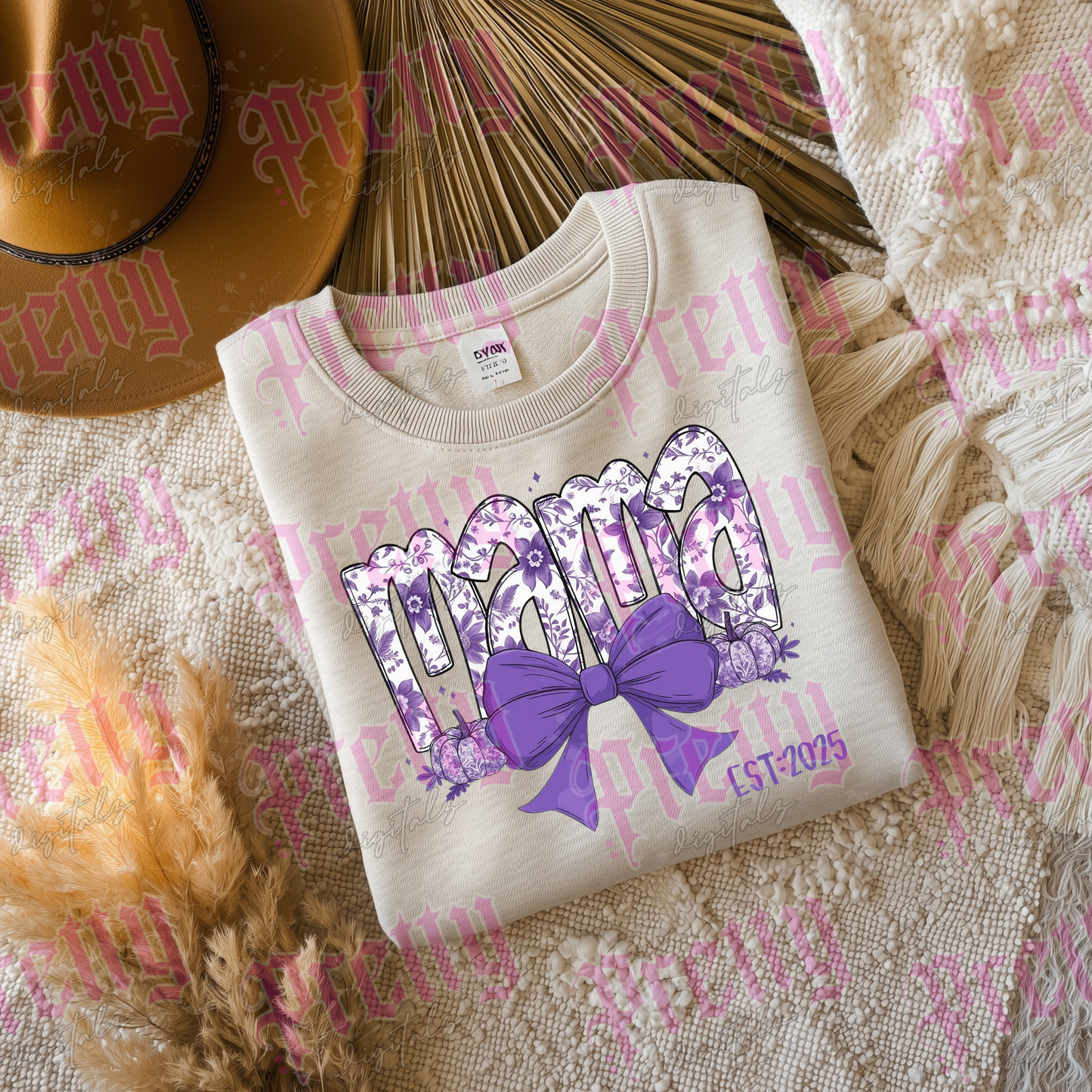 Mama EST: 2025 set of four png