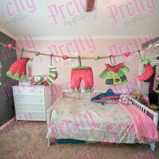 Christmas Magic Overlay Bundle – 10 Enchanting PNGs to Keep the Magic Alive!