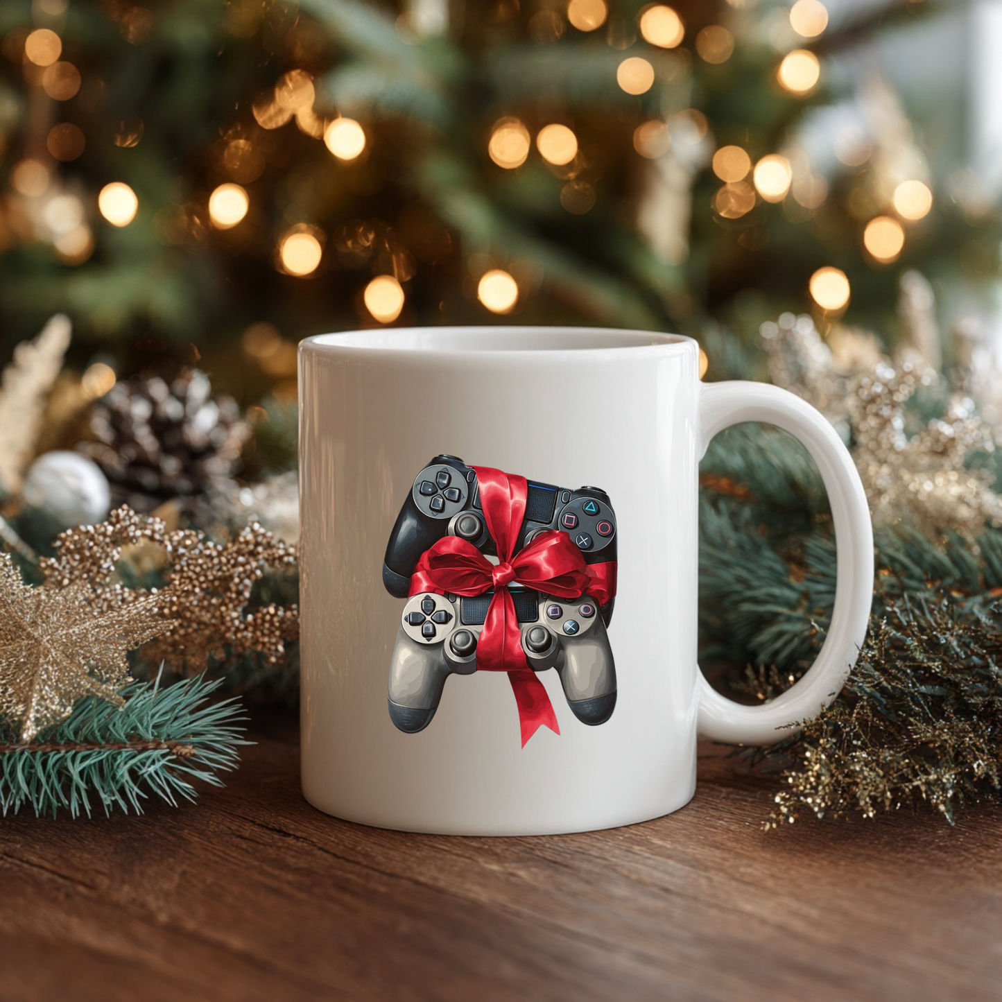 Five Christmas controllers png