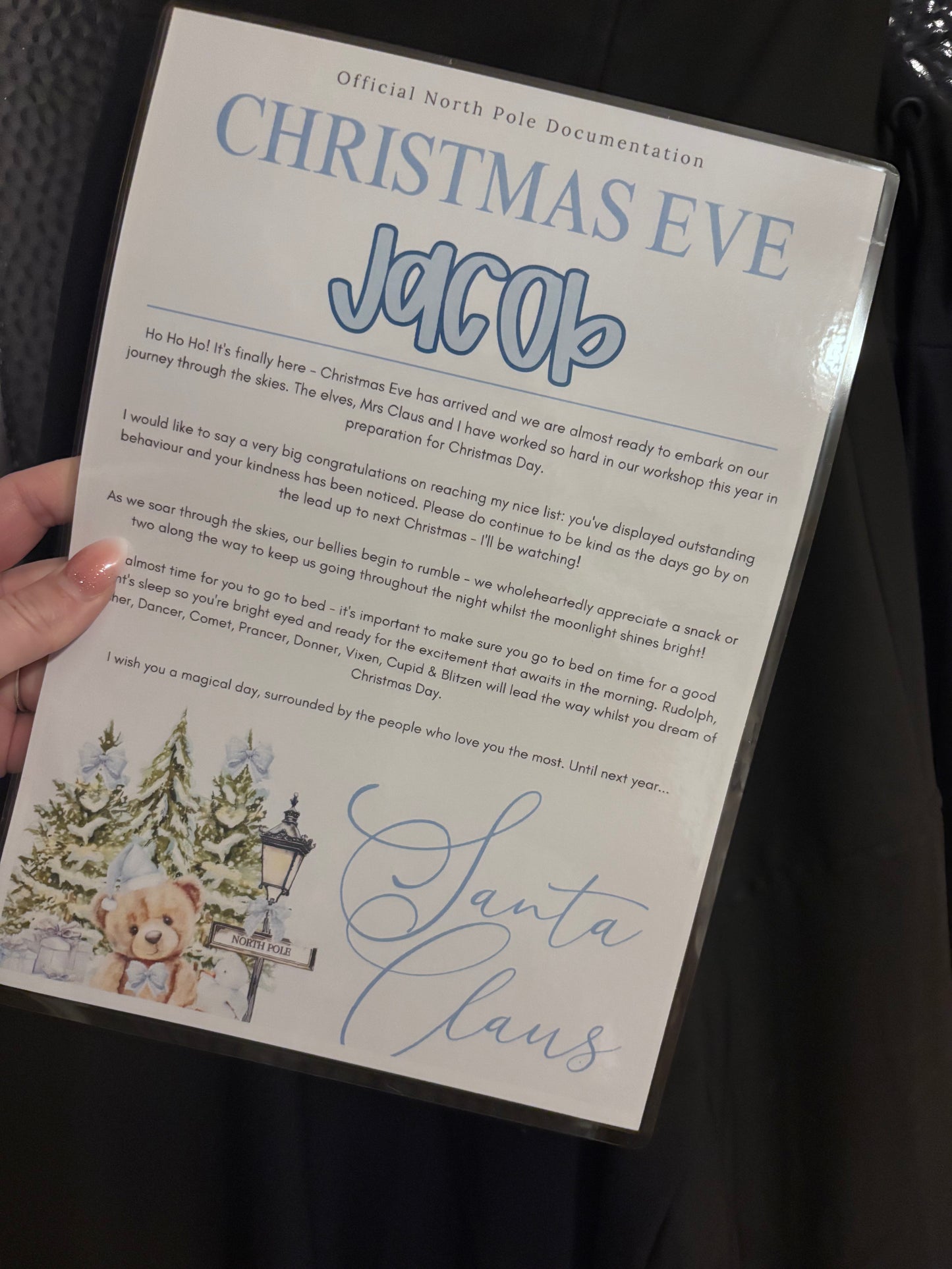 Personalised Christmas prints