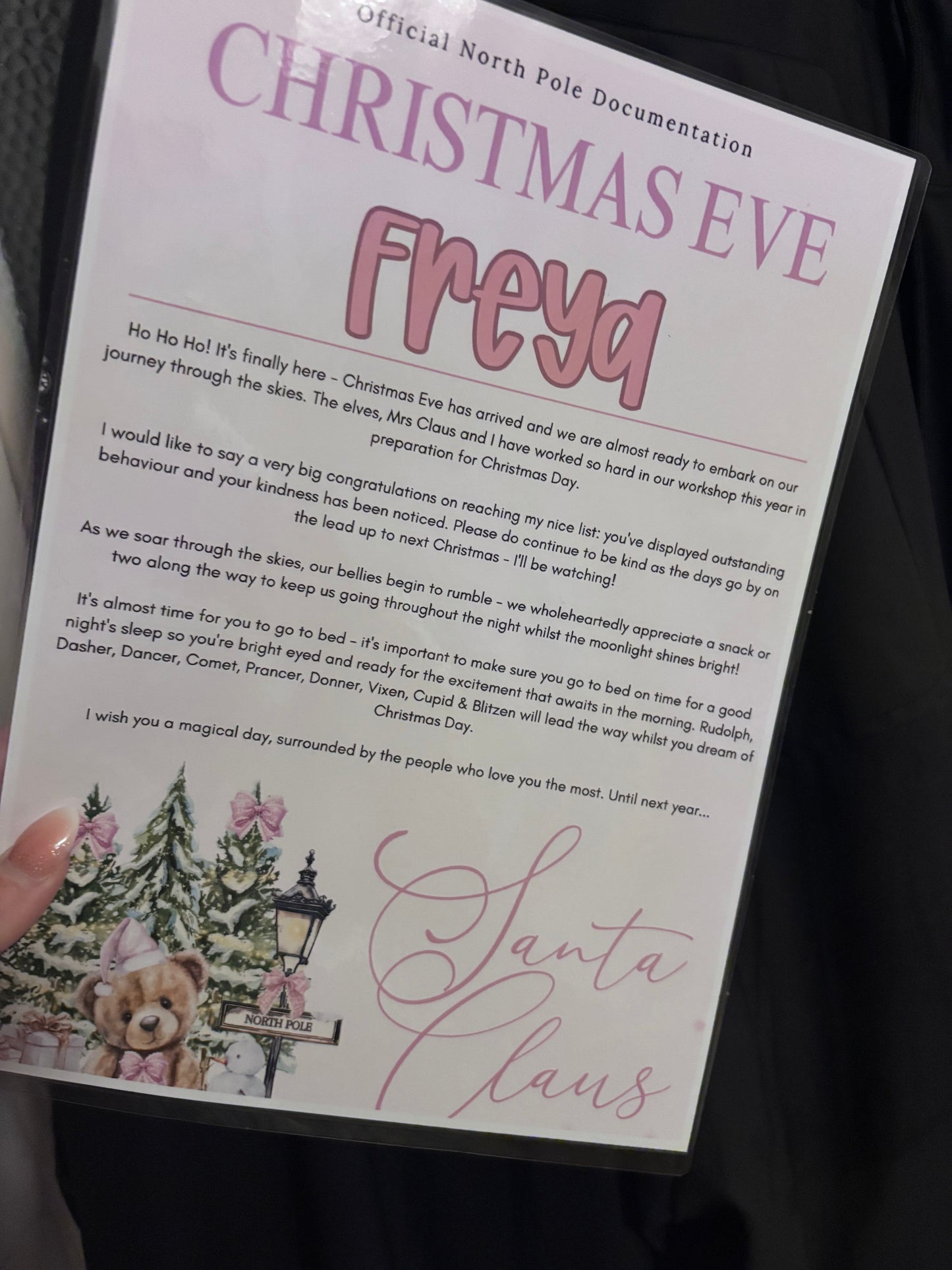 Personalised Christmas prints