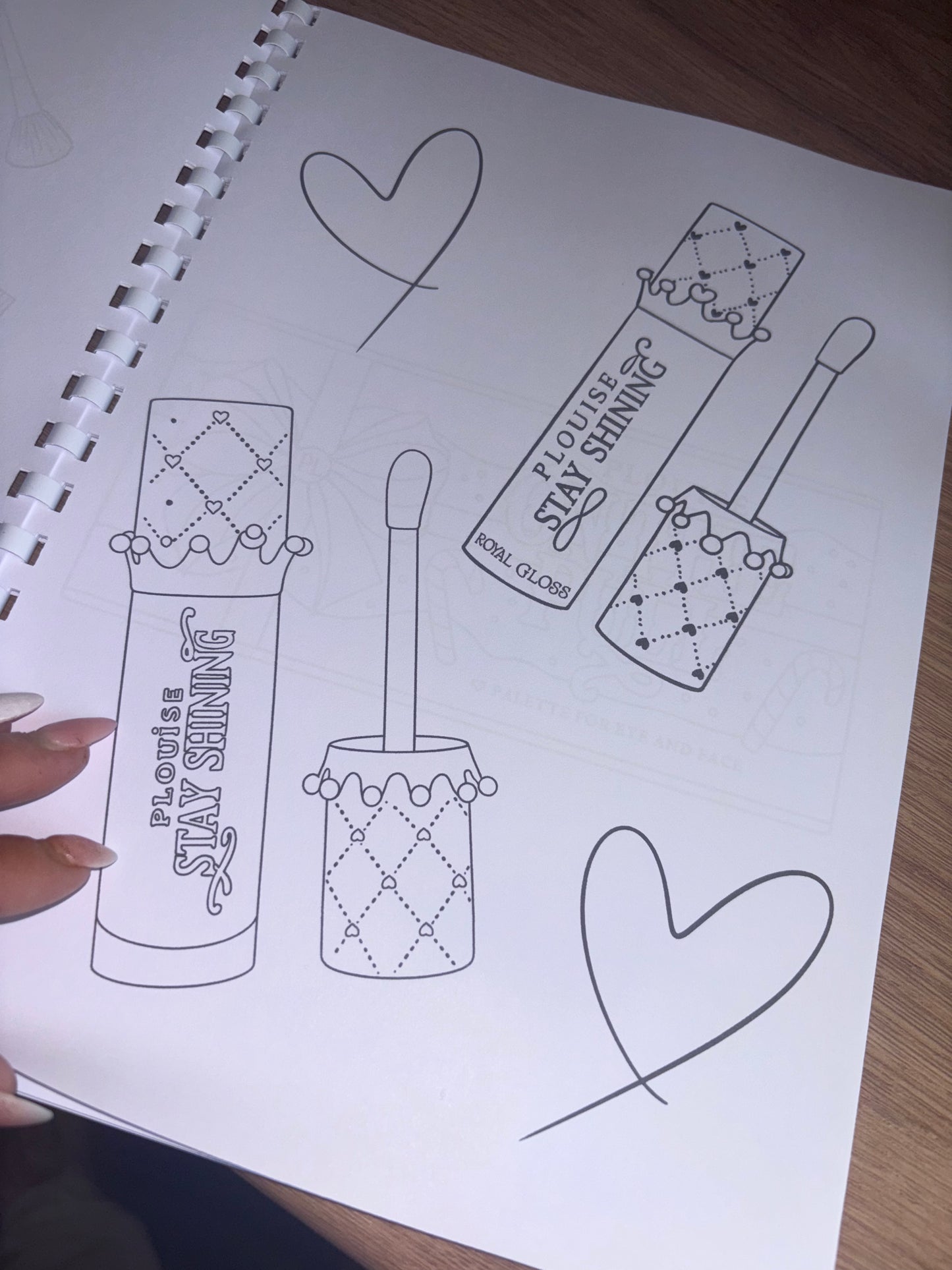 P Louise colouring book physics copy