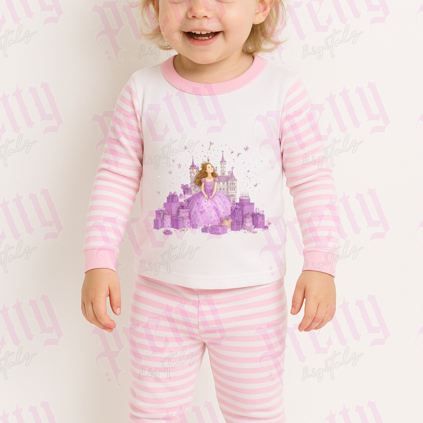 Birthday princess png digital download