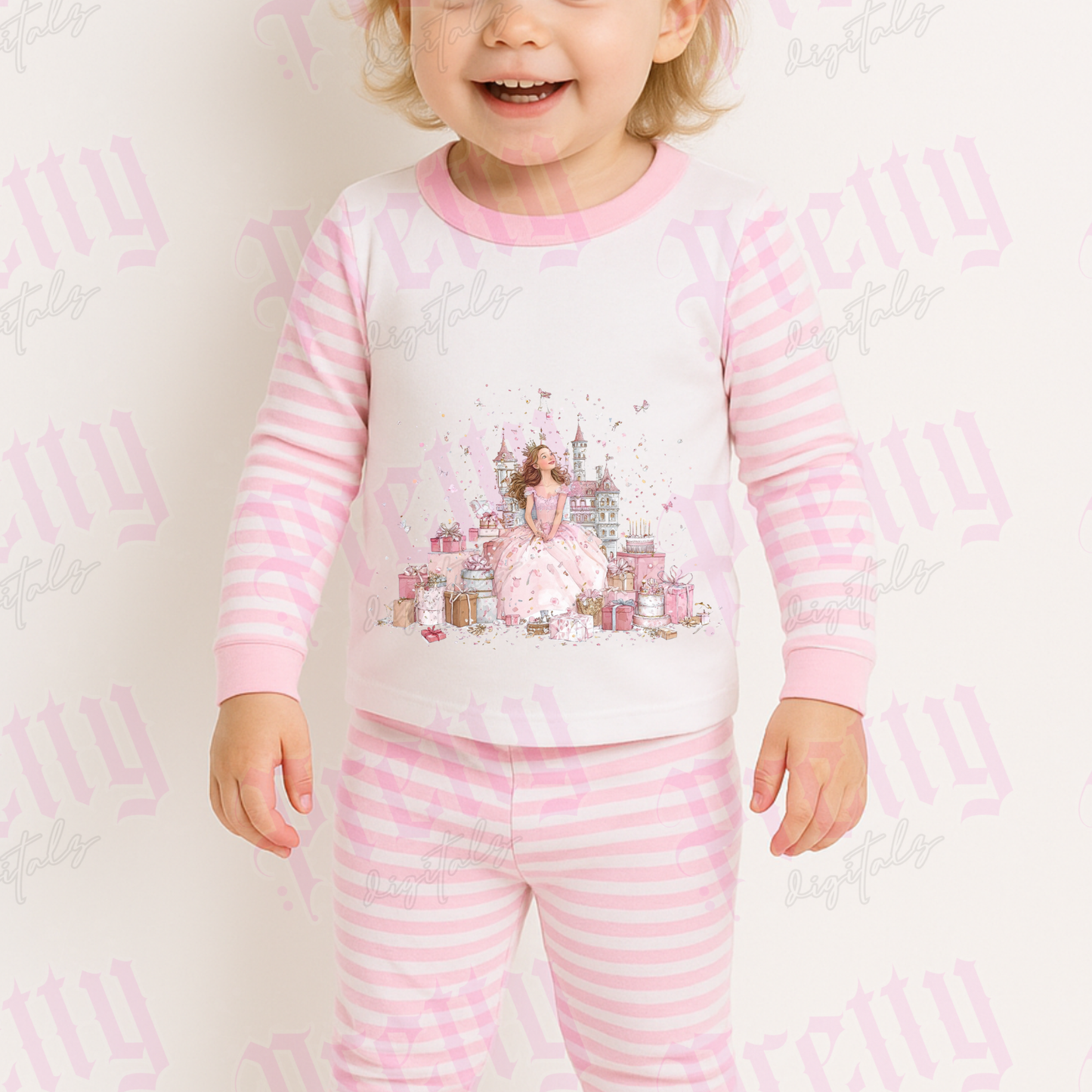 Birthday princess png digital download