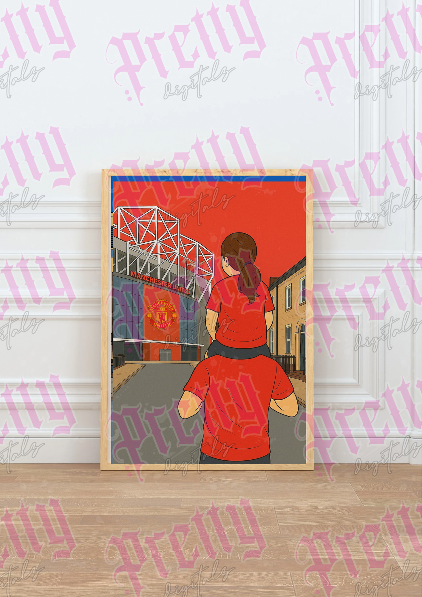 Manchester boy & girl print png