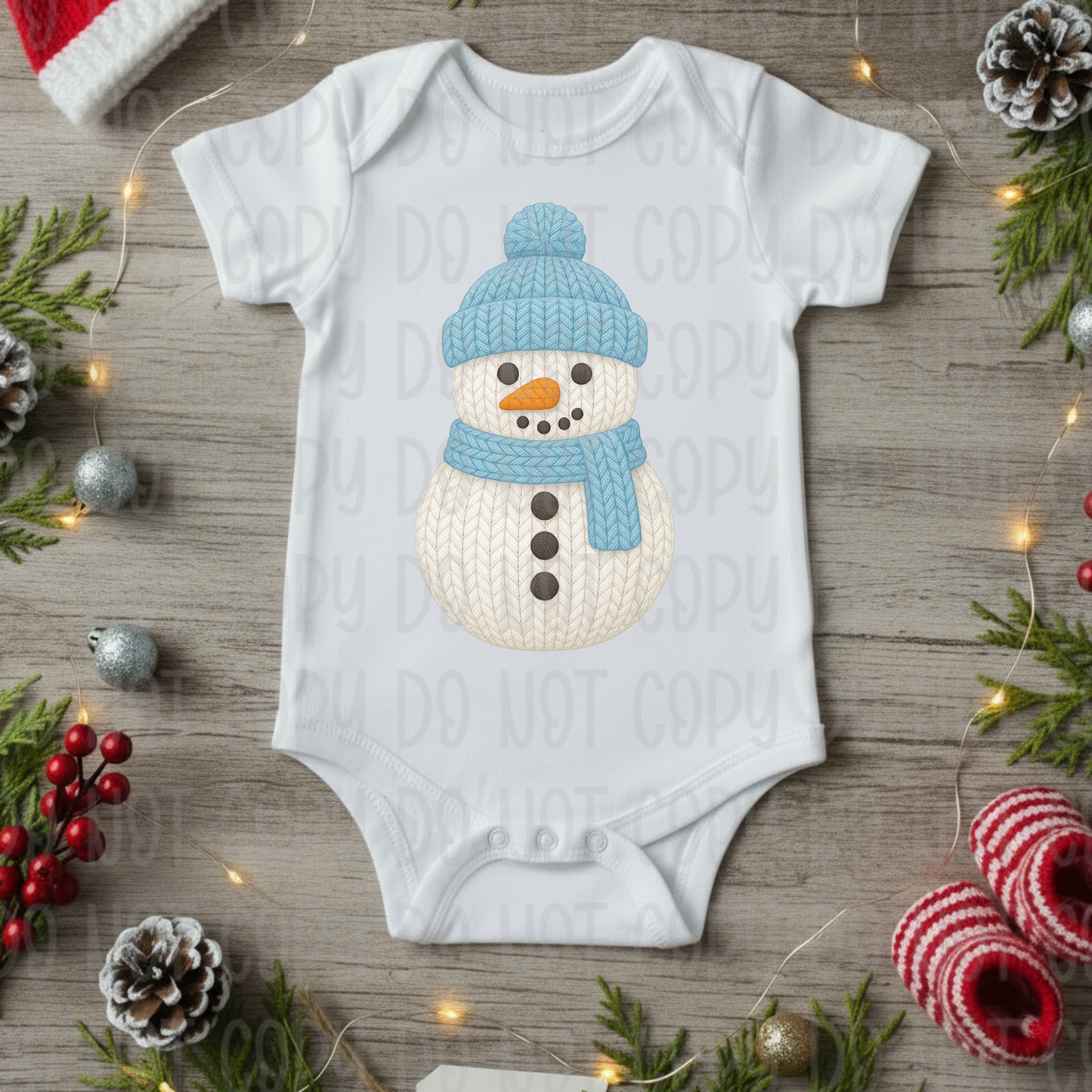 Faux knit designs pngs - set of 6