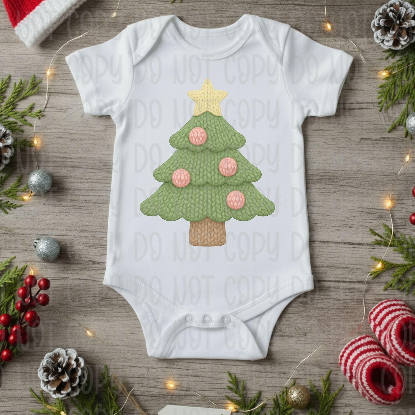 Faux knit designs pngs - set of 6