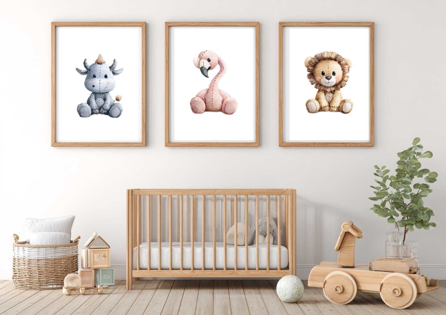 Safari Animal Clipart Bundle | Cute Baby Jungle Animals PNG | Watercolor Safari Nursery Decor | Baby Shower Invitations Digital Download