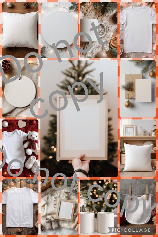 13 Christmas mock up sale