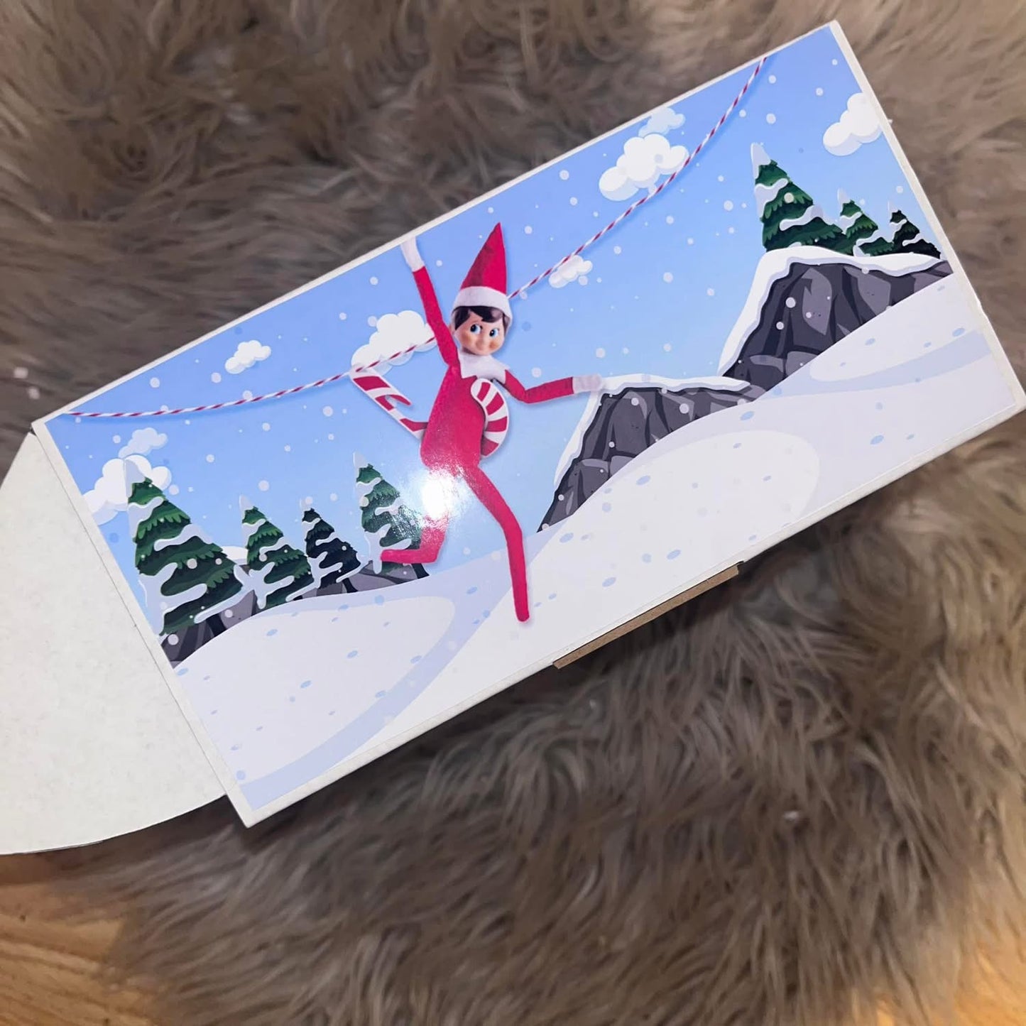 Elf Mail Express Box Printable – Naughty or Nice Christmas Elf Delivery Box PDF